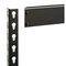 Alera 36 in. x 18 in. x 72 in. 5-Shelf Steel Shelving Unit with Particleboard Shelves - Black